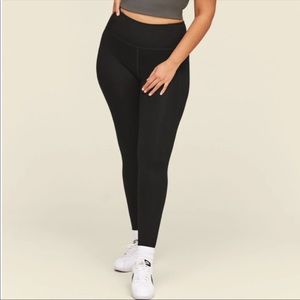 Girlfriend Collective Black FLOAT High Rise Sz XL